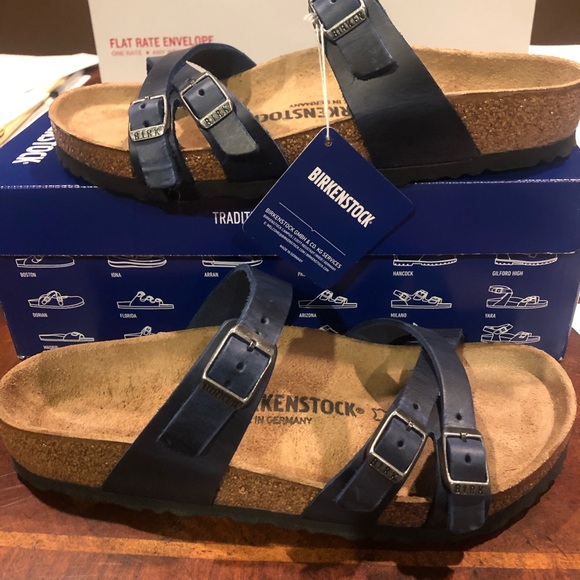birkenstock franca blue